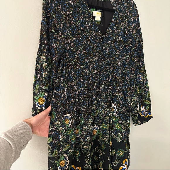 Maeve by Anthropologie Dulcie Midi Dress Paisley Print Size Small - Picture 7 of 11